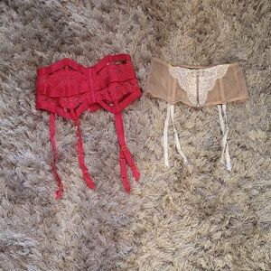 Victoria's Secret Tan Lace Detail